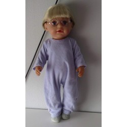 slobpak lila baby born 43cm