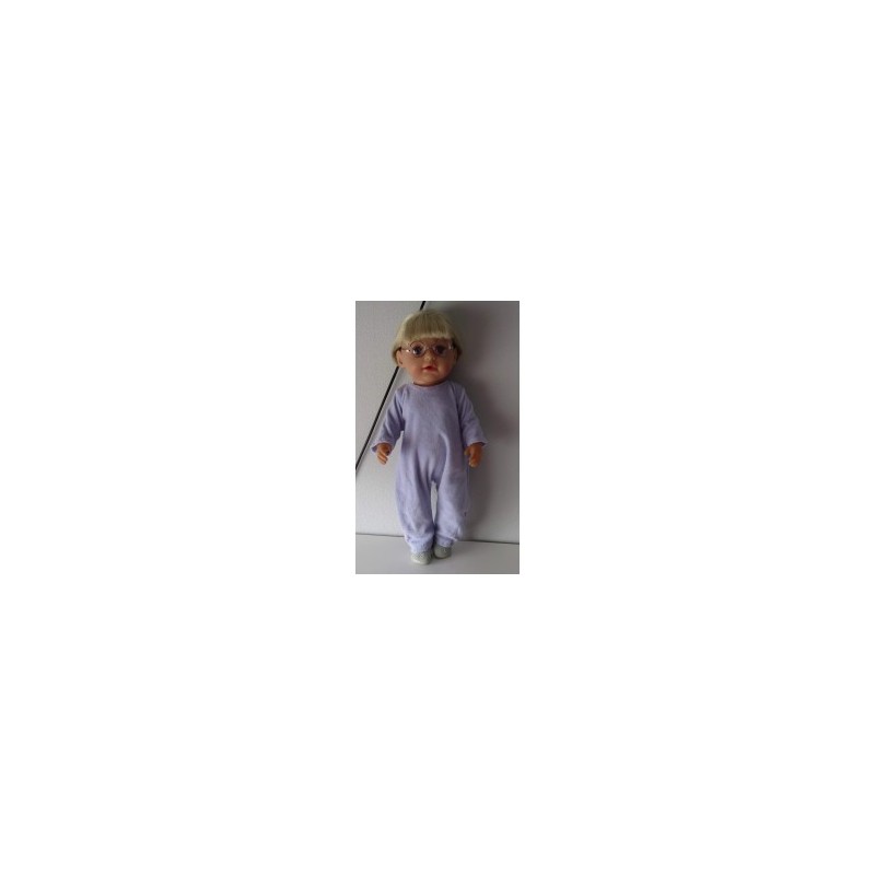 slobpak lila baby born 43cm