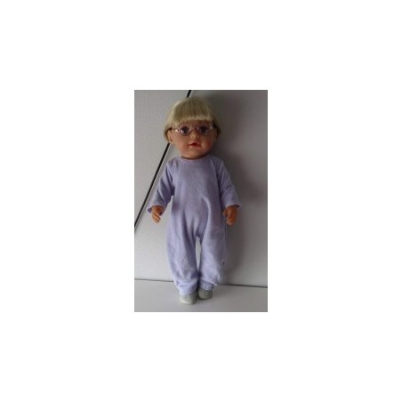 slobpak lila baby born 43cm