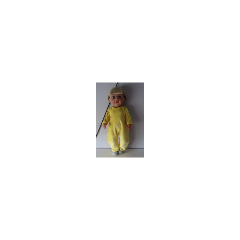 slobpak geel baby born 43cm