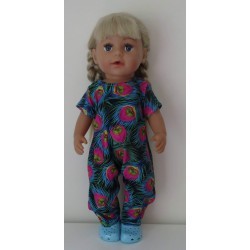 slobpak paauw veren baby born 43cm