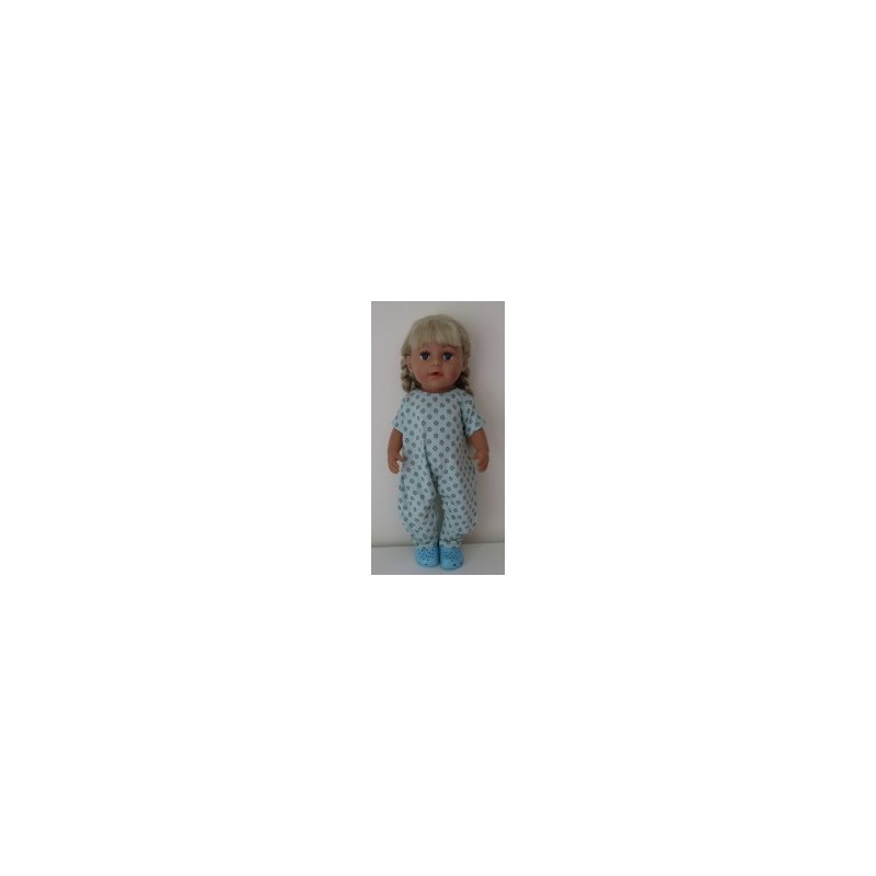 slobpak met zwart baby born 43cm