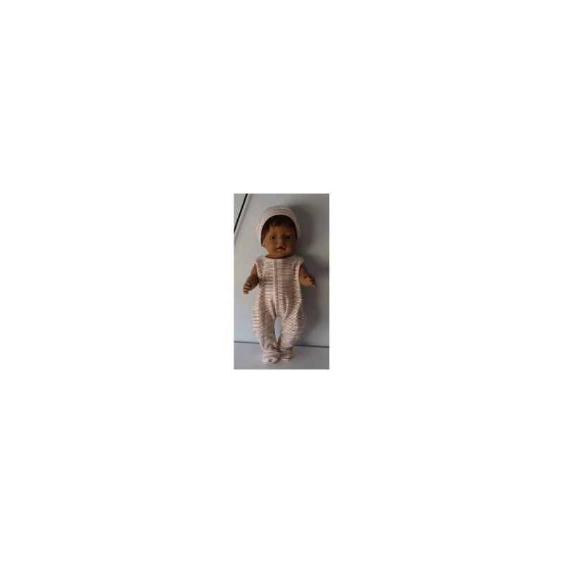 babypak gestreept baby born 43cm