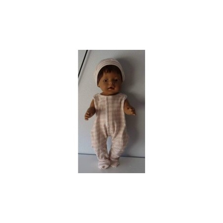 babypak gestreept baby born 43cm