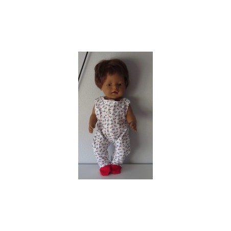 babypak gebloemd baby born 43cm