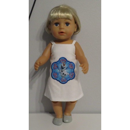 nachtjapon olaf  baby born 43cm