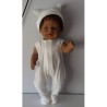 babypak set goude stippen klein baby born 43cm
