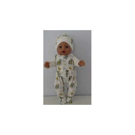 babypak set beer op wolk baby born 43cm