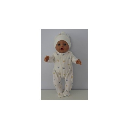babypak set sterren baby born 43cm