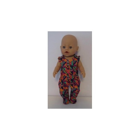 babypak retro paars baby born 43cm