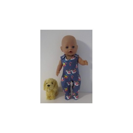 babypak blauw eenhoorns baby born 43cm