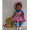uitgebreide set hello kitty hard roze baby born 43cm