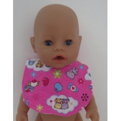 slab roze beren baby born 43cm