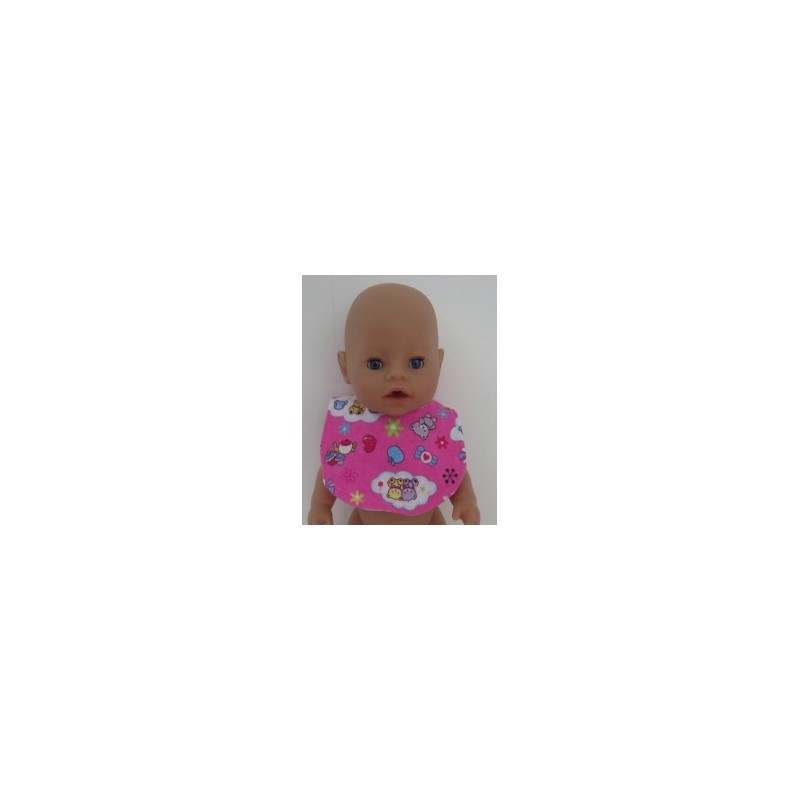 slab roze beren baby born 43cm