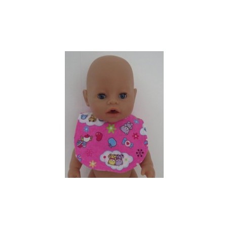 slab roze beren baby born 43cm