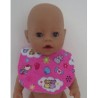 slab roze beren baby born 43cm