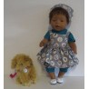 uitgebreide set grijs dieren baby born 43cm