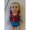 turnpakje rood blauw zilver baby born 43cm