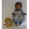 uitgebreide set grijs dieren baby born 43cm