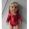 turnpakje rood met vestje baby born 43cm