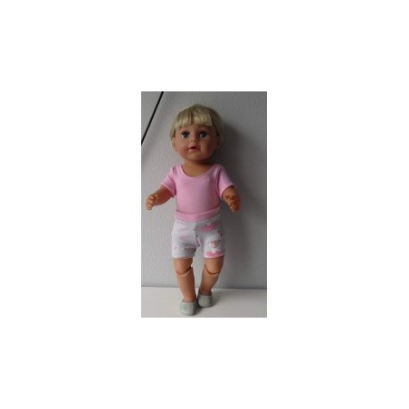 balletpakje roze ballet baby born 43cm