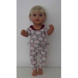 balletpakje konijn baby born 43cm