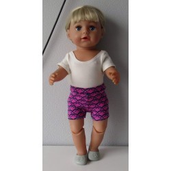 balletpakje hard roze baby born 43cm