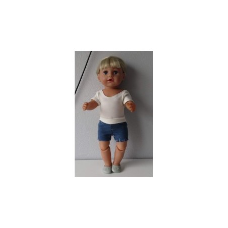 balletpakje blauw baby born 43cm