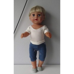 balletpakje blauw ballet baby born 43cm