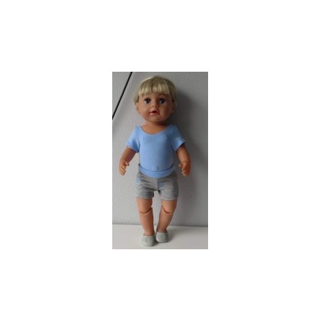 balletpakje blauw hertje baby born 43cm