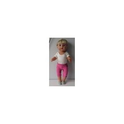 balletpakje hard roze polka dots baby born 43cm