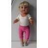 balletpakje hard roze polka dots baby born 43cm