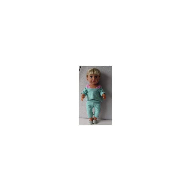 balletpakje groen baby born 43cm