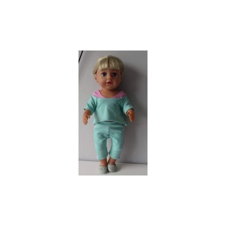 balletpakje groen baby born 43cm