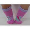 sokjes roze met zeeschelpen baby born 43cm
