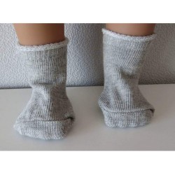sokjes grijs baby born 43cm
