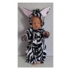 dierenpak zeebra baby born 43cm
