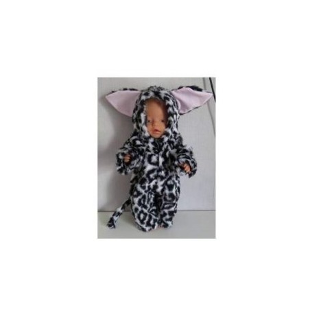 dierenpak hond baby born 43cm
