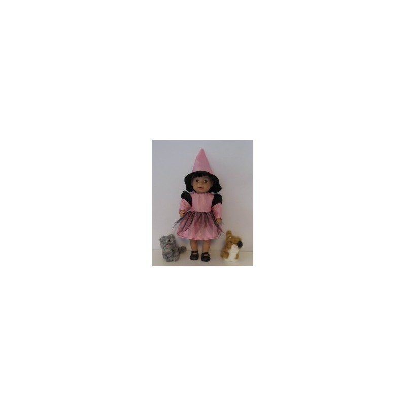 heks roze baby born 43cm