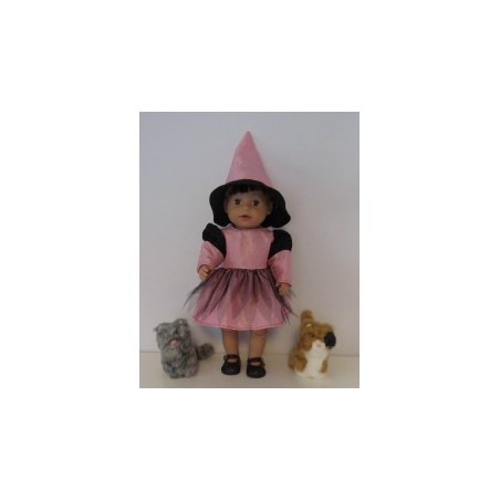 heks roze baby born 43cm