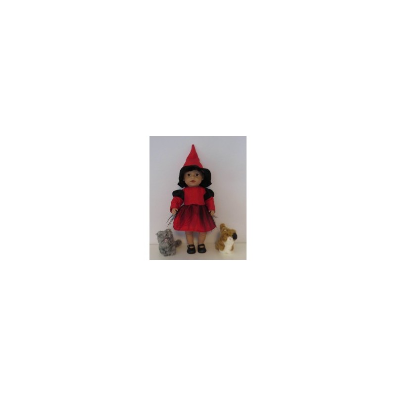heks rood baby born 43cm