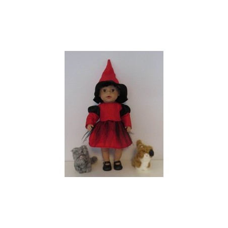 heks rood baby born 43cm