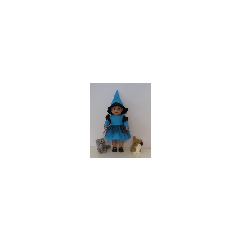 heks blauw baby born 43cm