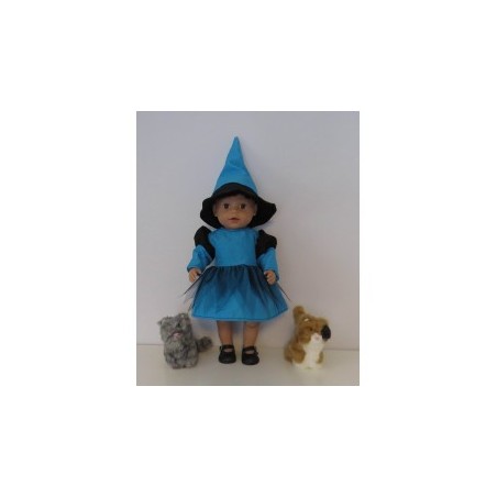 heks blauw baby born 43cm