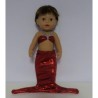 meermin rood baby born 43cm