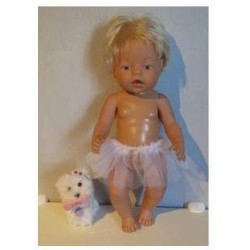 losse tutu baby born 43cm
