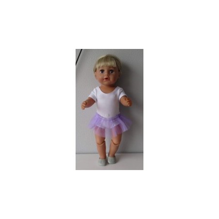 losse tutu lila baby born 43cm