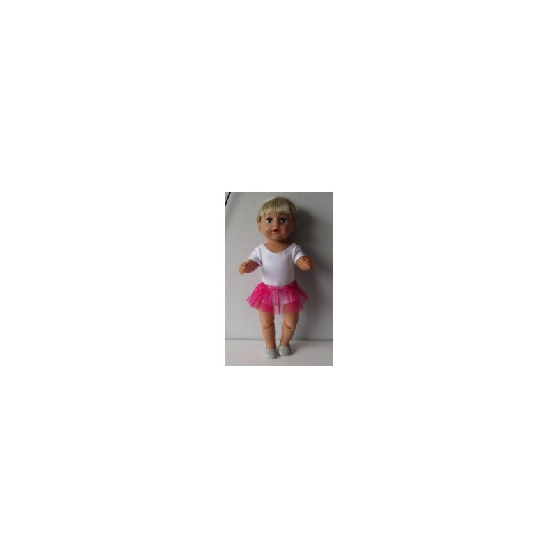 losse tutu hard roze baby born 43cm