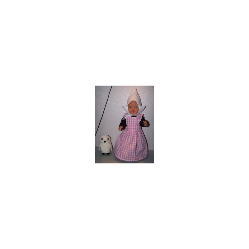 boerin roze baby born 43cm