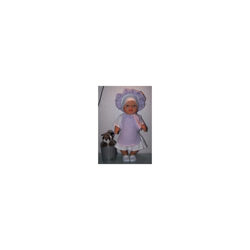 kokin set lila baby born 43cm